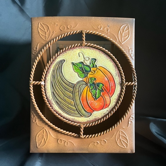 HALLOWEEN PUMPKIN GIFT BAG TIN - Picture 1 of 7